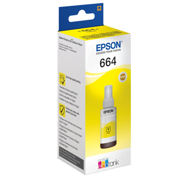 Epson 664 EcoTank Yellow Ink Bottle