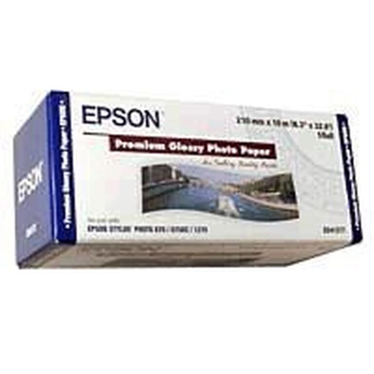 Epson Premium Glossy Photo Paper Roll, 210 mm x 10 m, 255g/m2