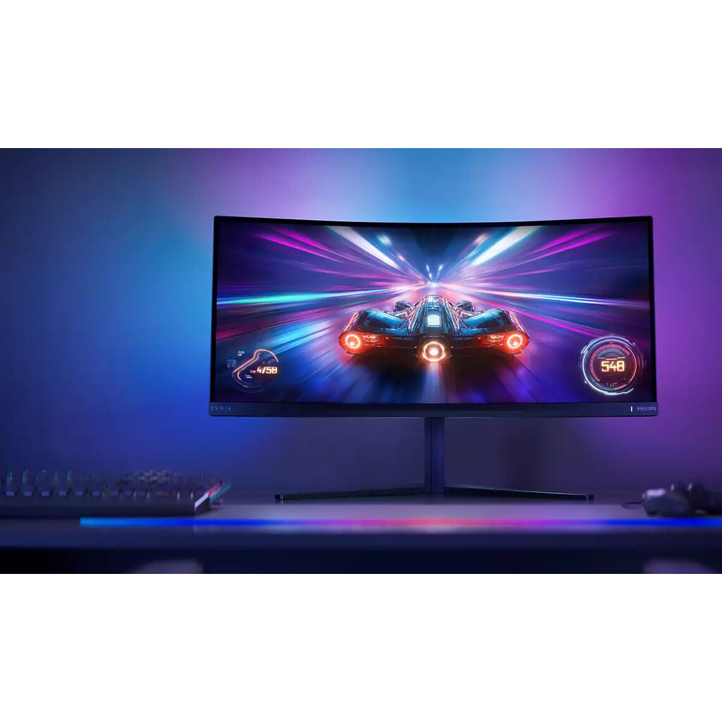Philips Evnia 6000 34M2C6500/00 computer monitor 86.4 cm (34") 3440 x 1440 pixels Wide Quad HD QD-OLED Grey - Image 17