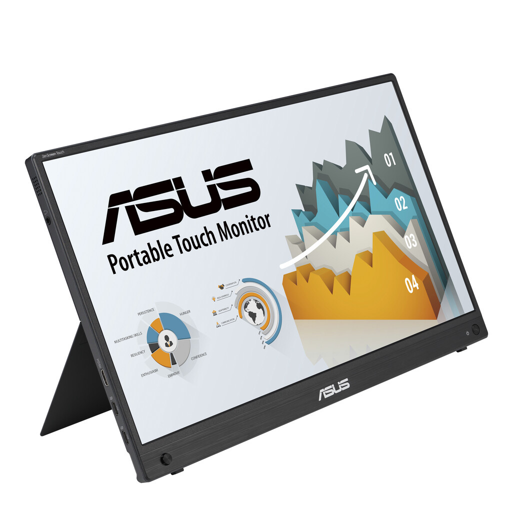 ASUS ZenScreen MB16AHT computer monitor 39.6 cm (15.6") 1920 x 1080 pixels Full HD Touchscreen Black - Image 5