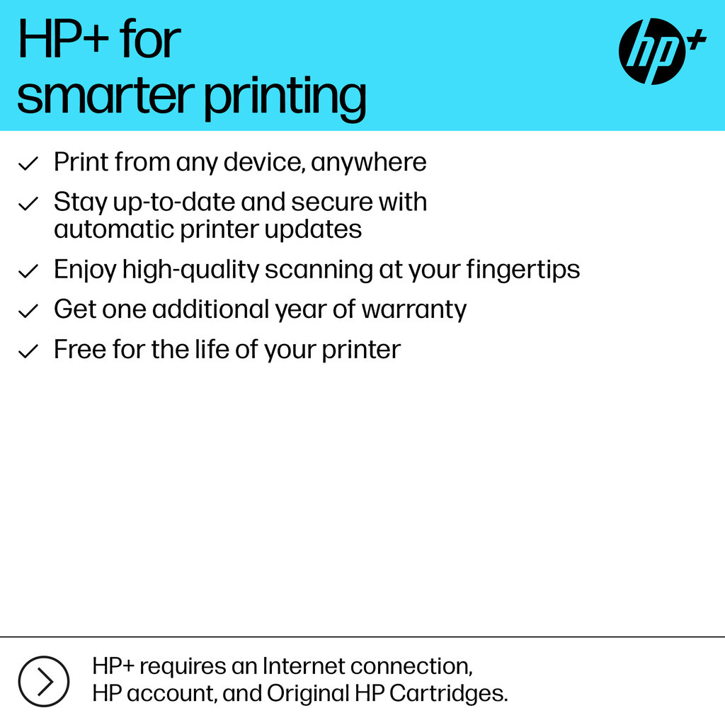 HP OfficeJet Pro 9125e Wireless All-in-One Color Printer, Instant Ink; Two-sided printing - Image 12