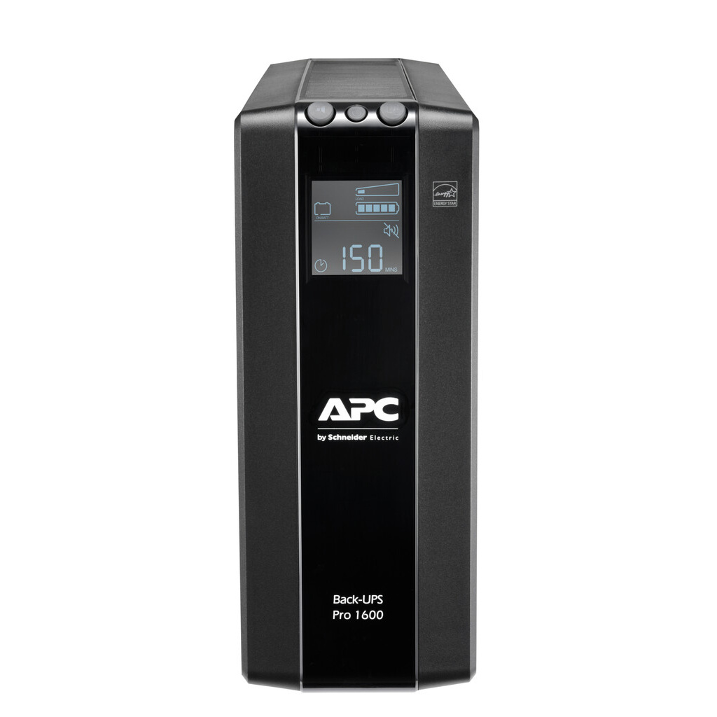 APC Back-UPS Pro, 1600VA/960W, Tower, 230V, 8x IEC C13 outlets, AVR, LCD, User Replaceable Battery - Image 7