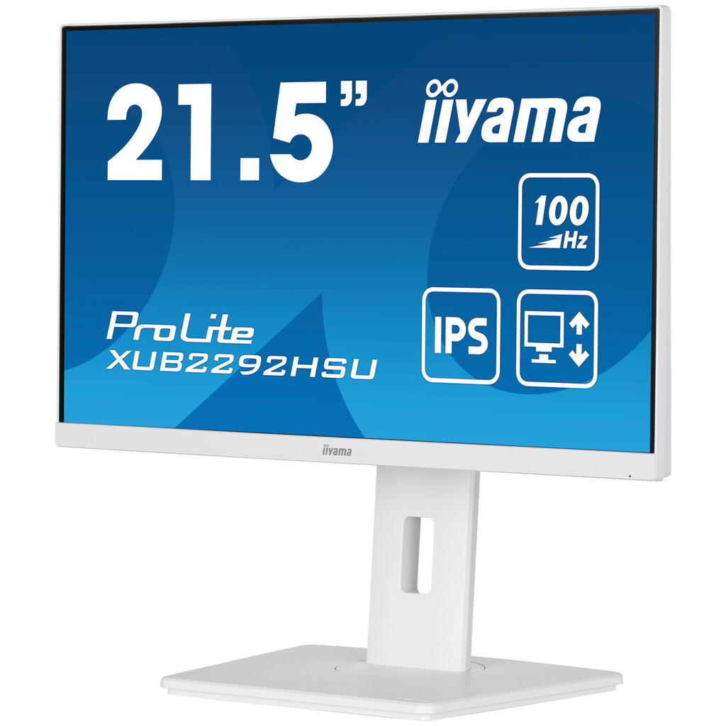 iiyama ProLite XUB2292HSU-W6 computer monitor 54.6 cm (21.5") 1920 x 1080 pixels Full HD LED White - Image 5