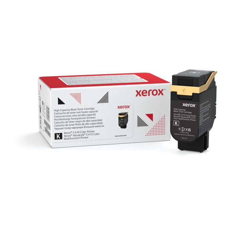 Xerox Genuine ® C410 Color Printer/VersaLink® C415 Color Multifunction Printer Black High capacity Toner Cartridge (1