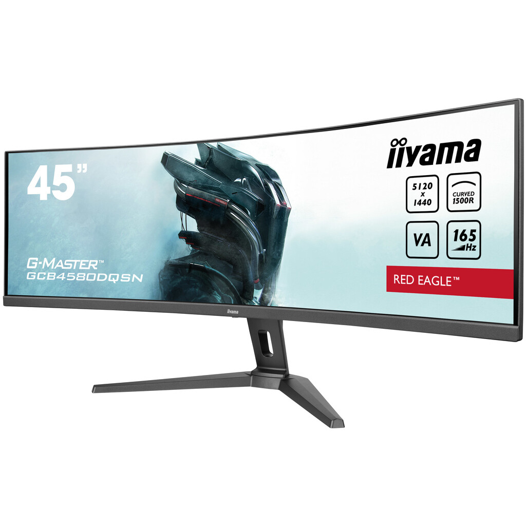 iiyama G-MASTER RED EAGLE CURVED computer monitor 113 cm (44.5") 5120 x 1440 pixels Dual QHD LED Black - Image 8