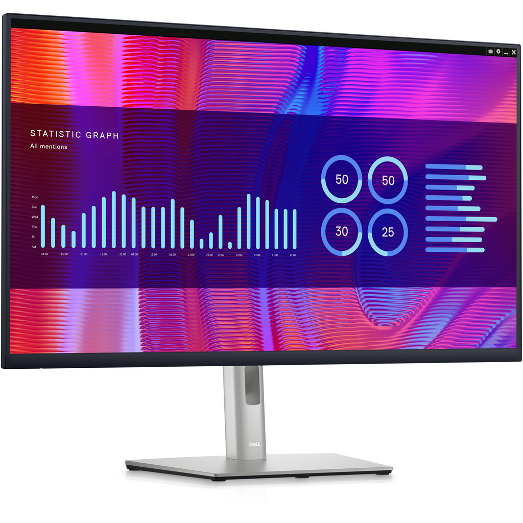 DELL P Series P3223DE computer monitor 80 cm (31.5") 2560 x 1440 pixels Quad HD LCD Black - Image 2