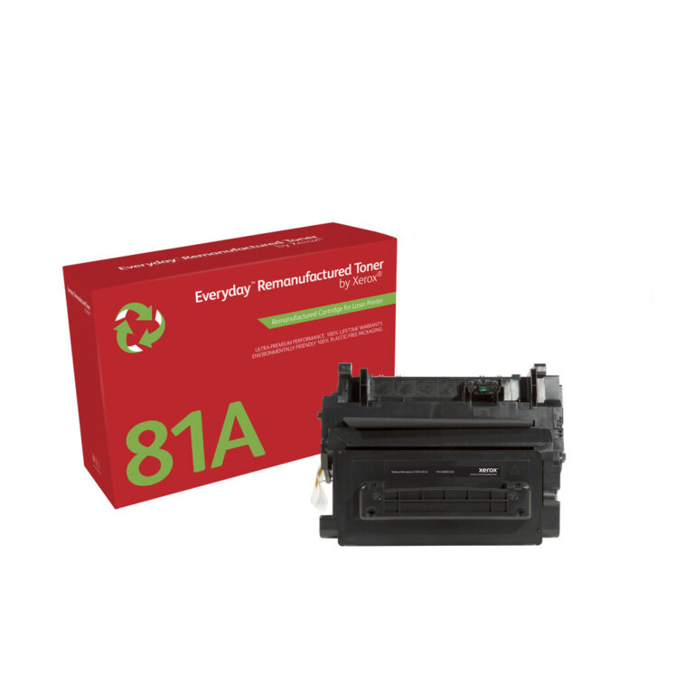 EverydayTM Mono Remanufactured Toner by Xerox compatible with HP 81A (CF281A), Standard capacity