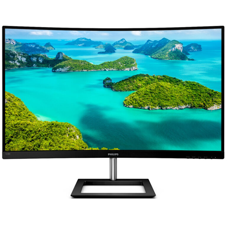 Philips E Line 328E1CA/00 computer monitor 80 cm (31.5") 3840 x 2160 pixels 4K Ultra HD LCD Black