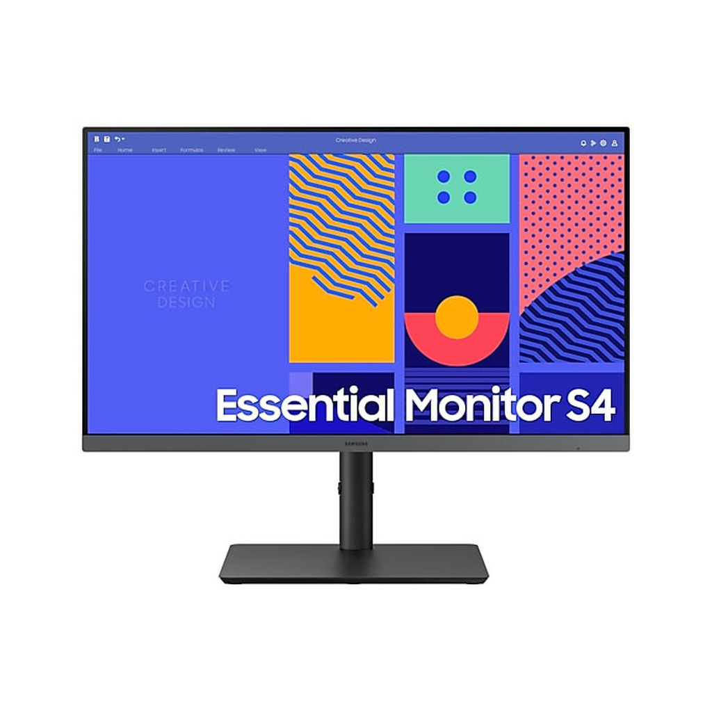 Samsung LS24C432GAU computer monitor 61 cm (24") 1920 x 1080 pixels Full HD LED Black