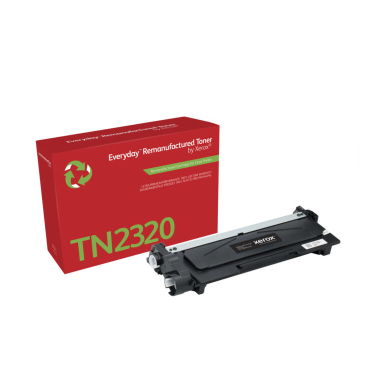 EverydayTM Mono Remanufactured Toner by Xerox compatible with Brother TN2320, High capacity
