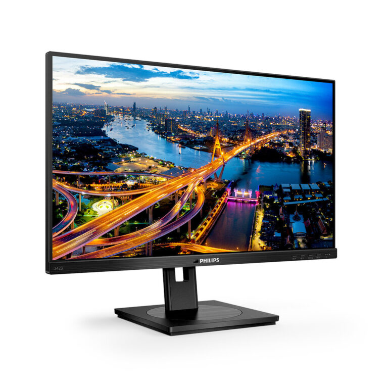 Philips B Line 242B1/00 computer monitor 60.5 cm (23.8") 1920 x 1080 pixels Full HD LED Black
