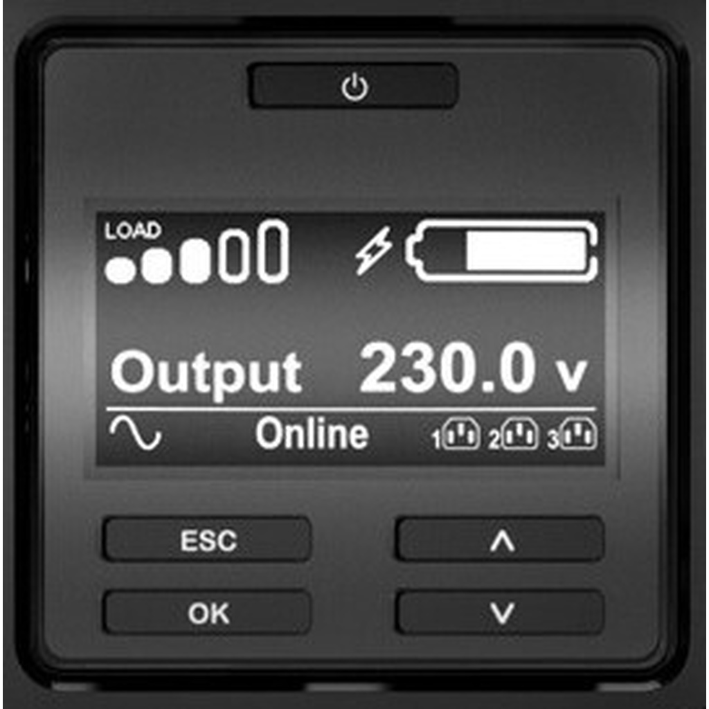 APC Smart-UPS On-Line, 1500VA/1500W, Tower, 230V, 6x C13 IEC outlets, SmartSlot, Extended runtime, W/O rail kit - Image 6