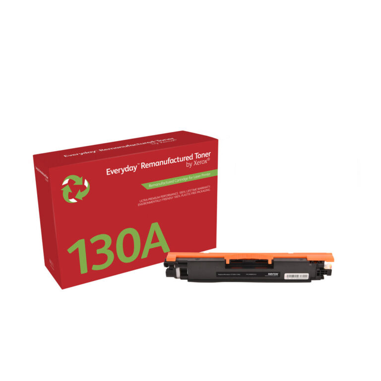 EverydayTM Black Remanufactured Toner by Xerox compatible with HP 130A (CF350A), Standard capacity