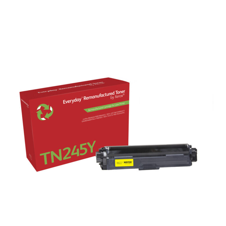 EverydayTM Yellow Remanufactured Toner by Xerox compatible with Brother TN245Y, High capacity