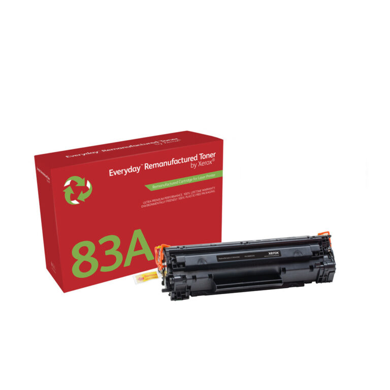 EverydayTM Mono Remanufactured Toner by Xerox compatible with HP 83A (CF283A), Standard capacity