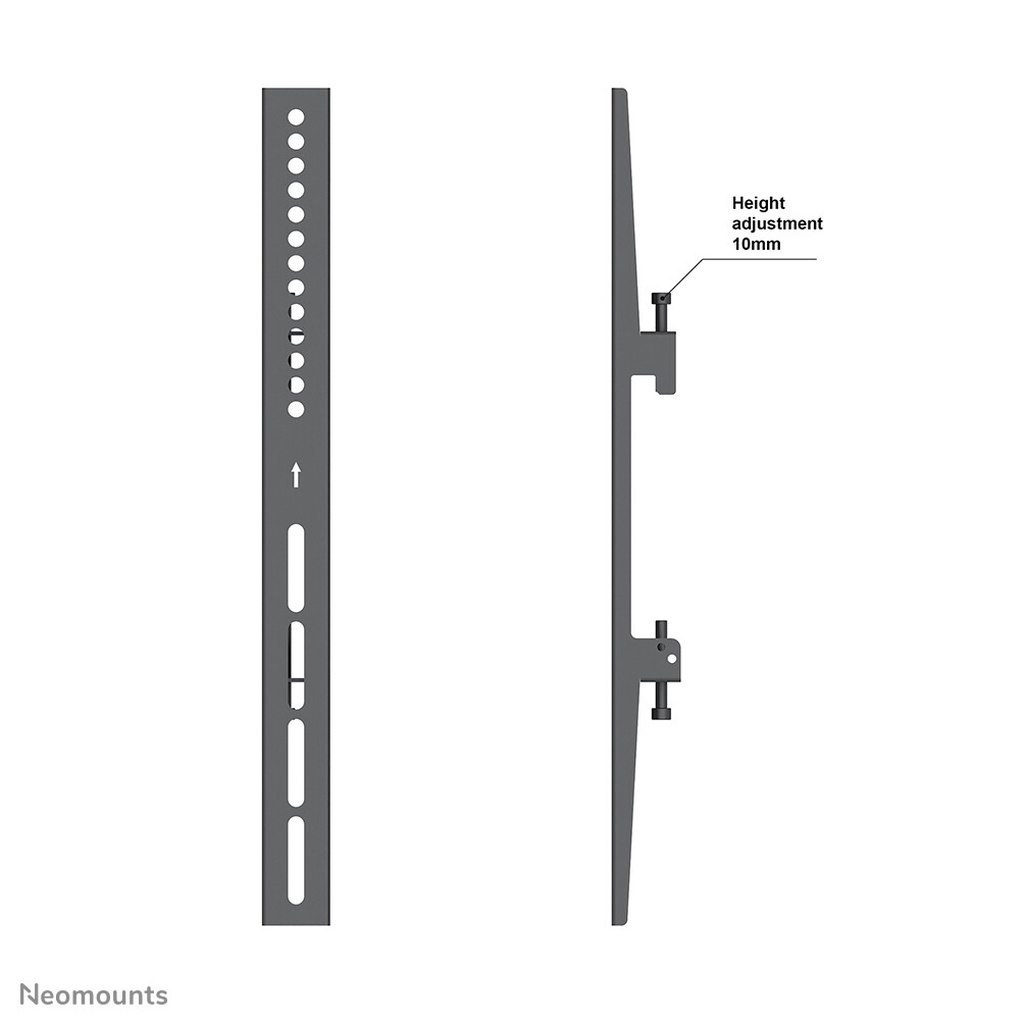 Neomounts NMPRO-S12 Videowall floor stand 32-65" - vertical installation - Image 5